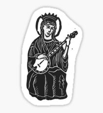 Our Lady of Bluegrass - Banjo Mary Sticker