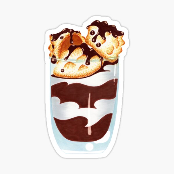 Coconut Tiramisu Hedgehogs Sticker