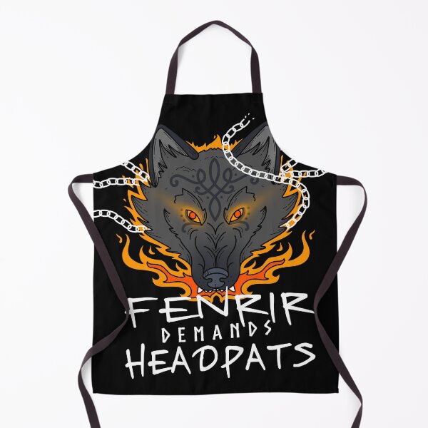 Item preview, Fenrir Demands Headpats (Lorge Doggo) designed and sold by OceanKeltoi.