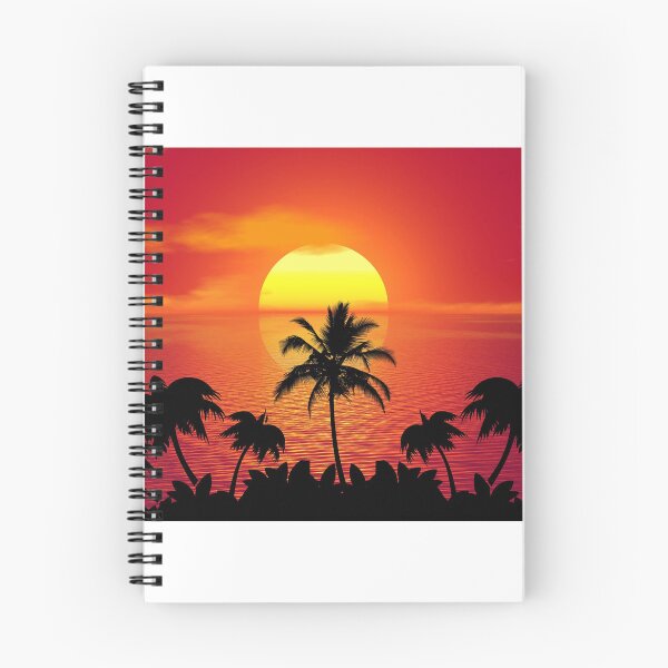 Item preview, palm trees in the sunset designed and sold by zeljana0504.