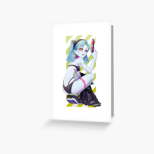 Cyberpunk Edgerunners - Rebecca  Greeting Card for Sale by The