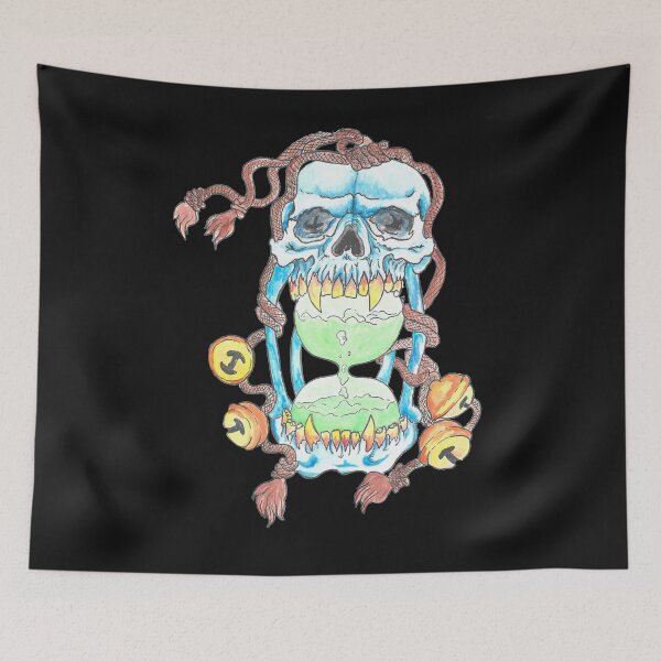 Item preview, Hourglass skull designed and sold by Pontom46.