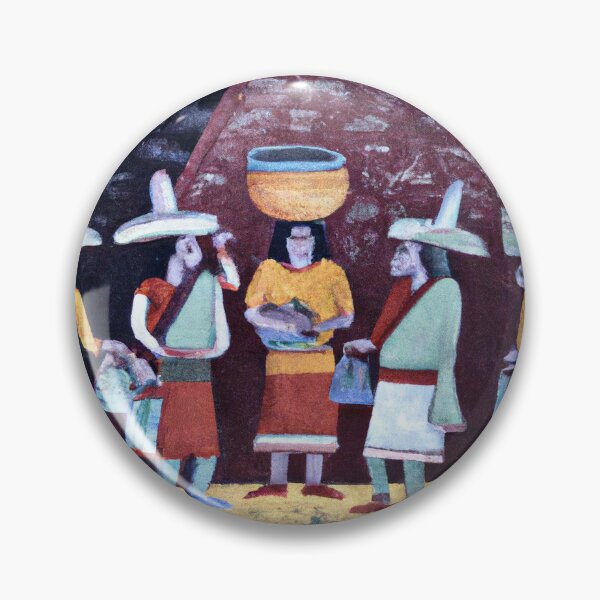 Item preview, Mexican Men Selling Goods  designed and sold by Naomi Gutierrez Parrish.