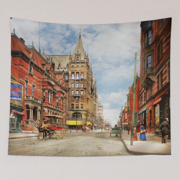 Item preview, City - Cincinnati, OH - Elm Street 1900 designed and sold by Mike Savad Photography.