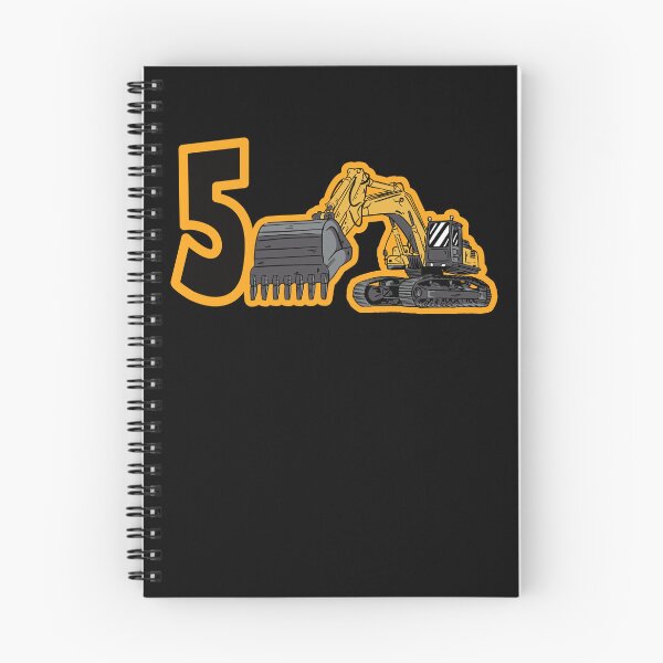 Item preview, 5th Birthday Tshirt Excavator Birthday designed and sold by EbnerPrints.