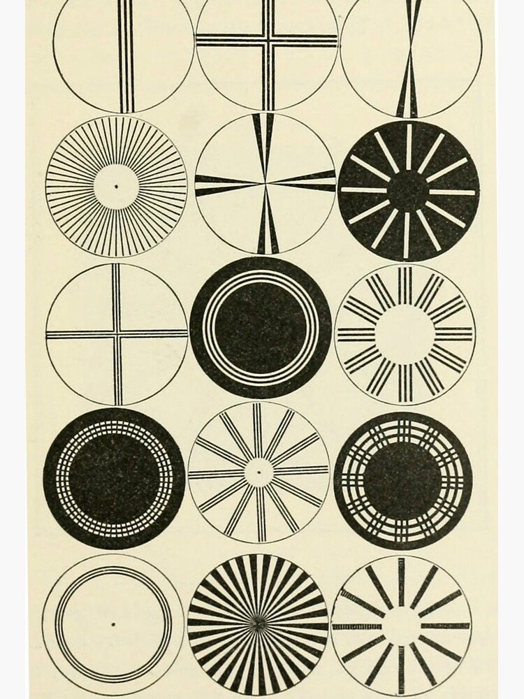 Astigmatism Chart and Snellen Eye Chart 