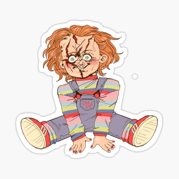 Chucky Pegatina