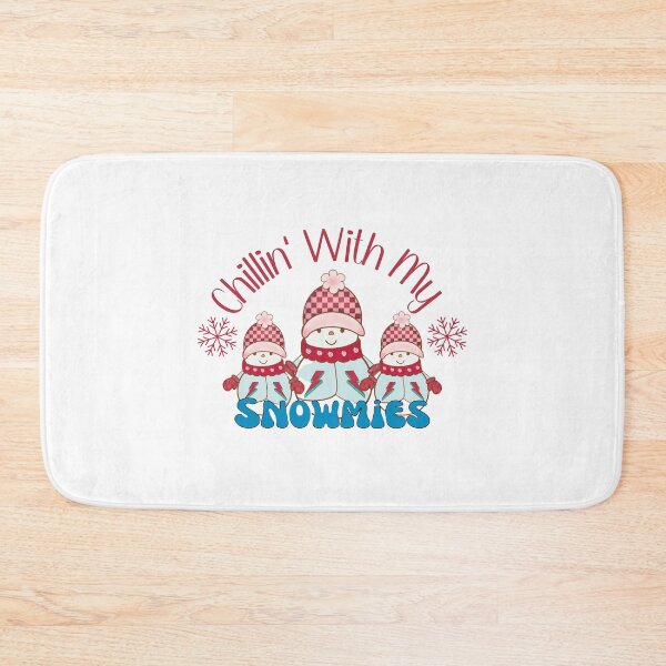 Item preview, Chillin' With My Snowmies Cute Snowmen designed and sold by HappyLifeCreate.