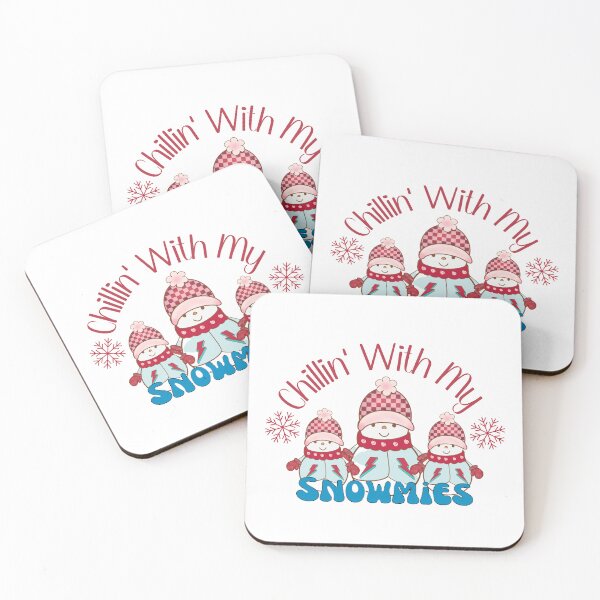 Item preview, Chillin' With My Snowmies Cute Snowmen designed and sold by HappyLifeCreate.
