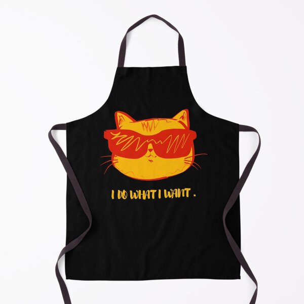 Item preview, I Do What I Want Cat Graphic designed and sold by PetSafari.