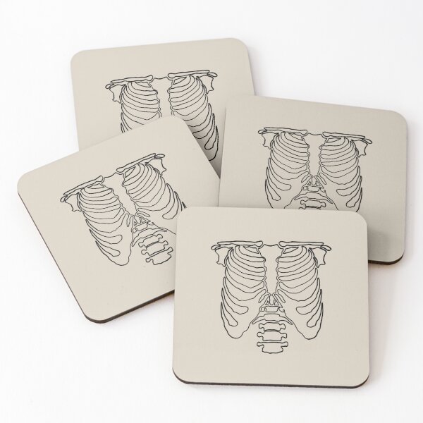 Item preview, Halloween Skeleton Line Art designed and sold by niceghost.