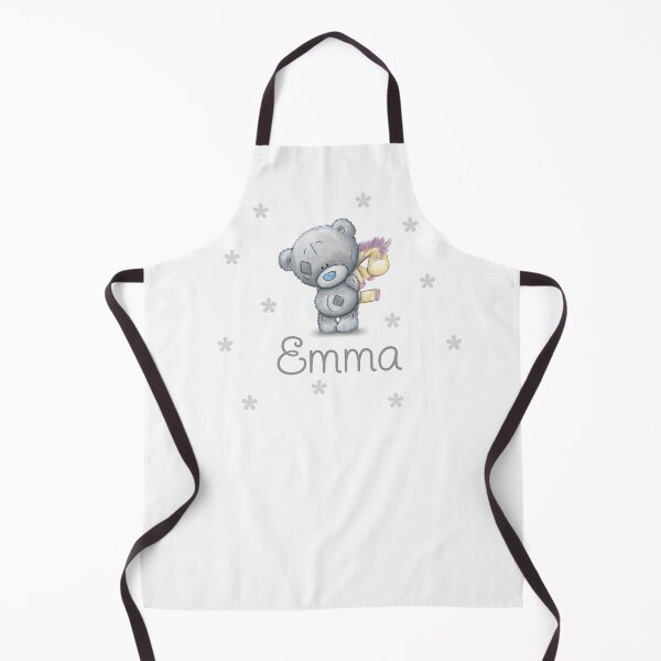 Item preview, CUSTOM Grey Teddy Bear Custom Gifts for Child Name Emma designed and sold by AuraTherapeia.