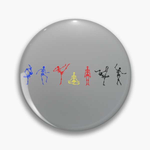 Item preview, Halloween Polyamorous Skeletons. Polyamory Pride designed and sold by Subtle Pride Shop.