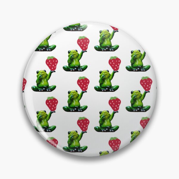 Item preview, Frog With A Strawberry designed and sold by Shopaholicer.