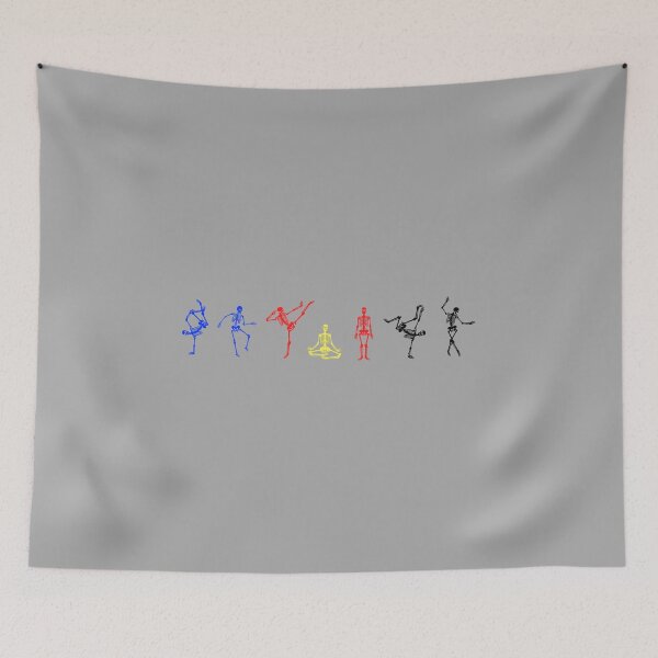 Item preview, Halloween Polyamorous Skeletons. Polyamory Pride designed and sold by Subtle Pride Shop.