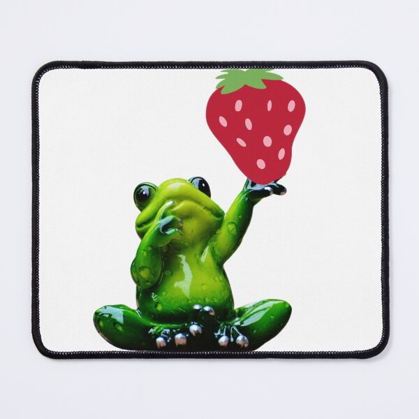 Item preview, Frog With A Strawberry designed and sold by Shopaholicer.