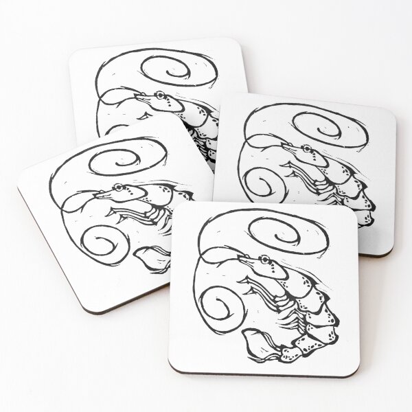 Item preview, Camarones simples designed and sold by Rachael Schulte.