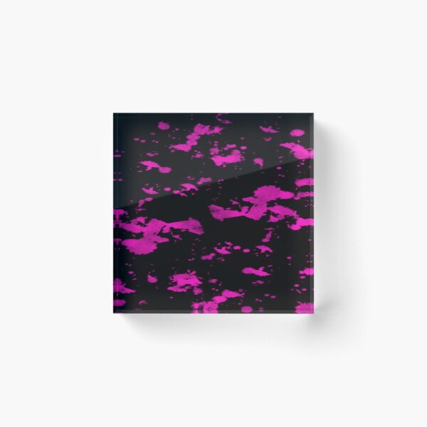 Item preview, Pink splatters on black designed and sold by calibrit.