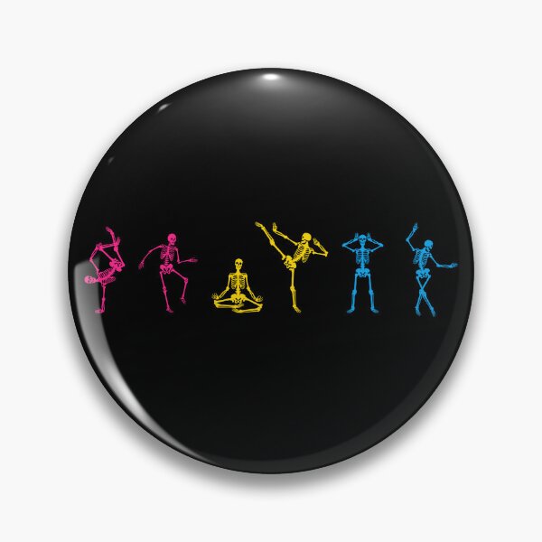 Item preview, Esqueletos de la bandera sexual de la cacerola de Halloween. orgullo pansexual designed and sold by Subtle Pride Shop.