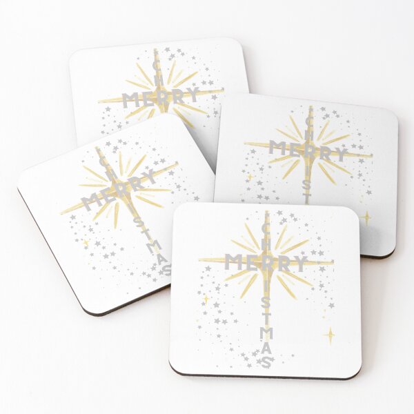 Item preview, Christmas Cross and Star Silver Letters designed and sold by Ric1926.