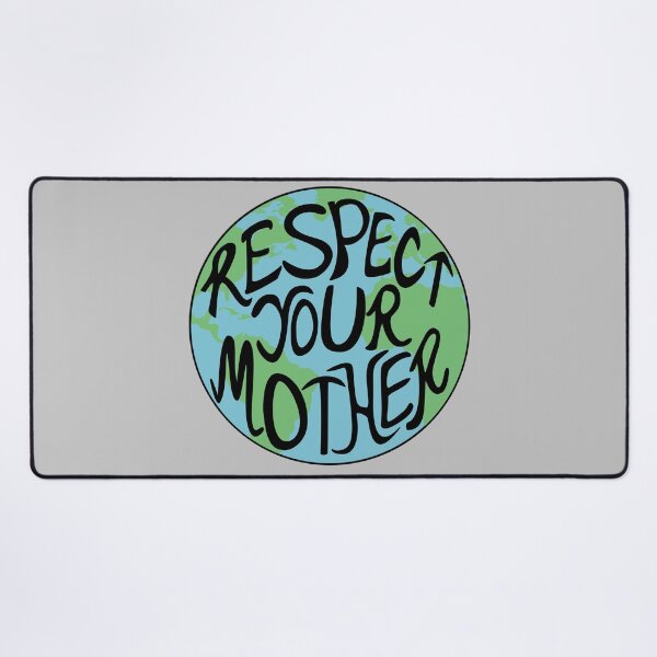 Item preview, Respect Your Mother Hand Drawn Earth Planet Men Women Kids designed and sold by itsrturn.