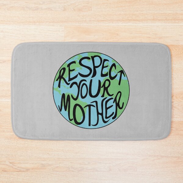 Item preview, Respect Your Mother Hand Drawn Earth Planet Men Women Kids designed and sold by itsrturn.
