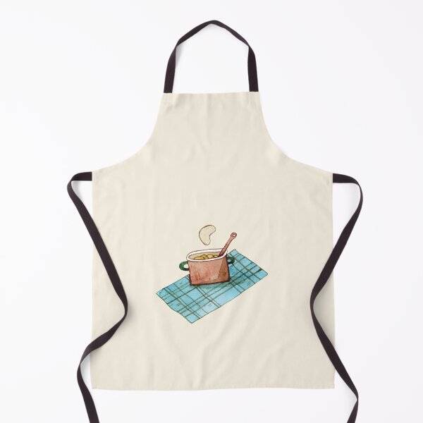 Item preview, watercolor autumn pumpkin soup illustration designed and sold by DianaBezukh.