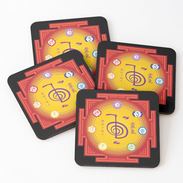 Item preview, Cho-Ku-Rei Symbol and The Seven Chakras designed and sold by marcosty.
