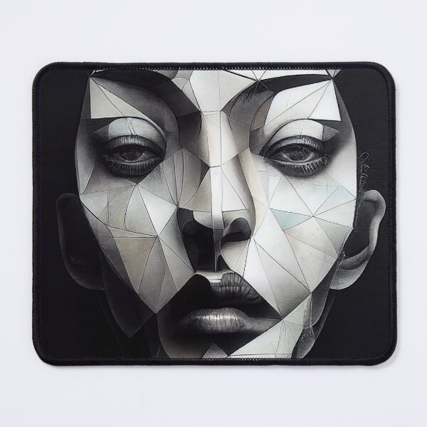 Item preview, Abstract weird female portrait designed and sold by mrlongfield.