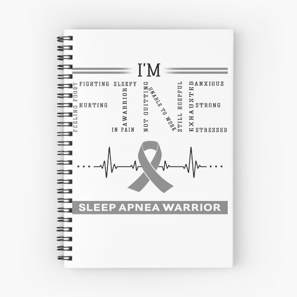 Item preview, I'm Fine Sleep Apnea Warrior Support Sleep Apnea Awareness Gifts designed and sold by rechardtee.