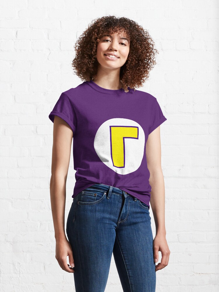 Alternate view of Super Waluigi! Classic T-Shirt