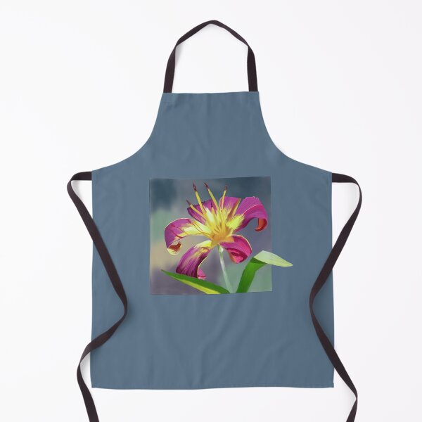 Item preview, Purple Yellow Lily designed and sold by designs-by-ann.