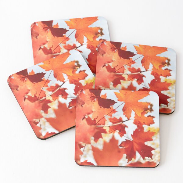 Item preview, Pink, red,Orange leaves Autumn designed and sold by Durgaa D.