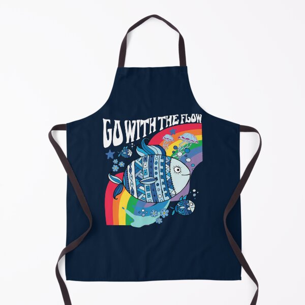 Item preview, Retro vintage 60s 70s boho fashion go with the flow designed and sold by DesignsbyMona.