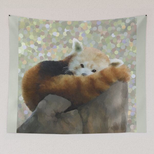 Item preview, Tired Red Panda designed and sold by IvaW.