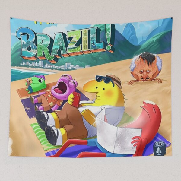 Item preview, The Smiling Friends go To Brazil designed and sold by williamhendrix.