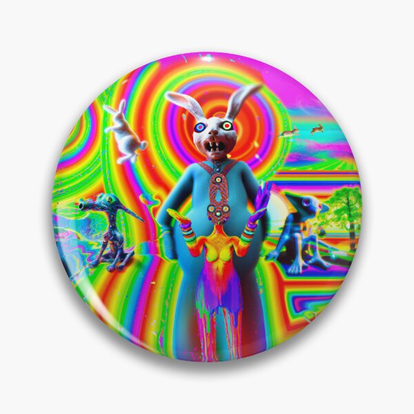 Item preview, Outrageously Stoned Rabbit designed and sold by DollyArtwork.
