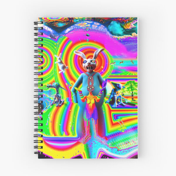 Item preview, Outrageously Stoned Rabbit designed and sold by DollyArtwork.