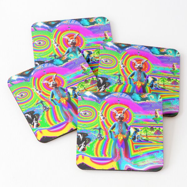 Item preview, Outrageously Stoned Rabbit designed and sold by DollyArtwork.