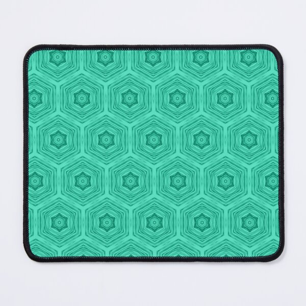 Item preview, Emerald on Emerald Hexagons designed and sold by Bright76.