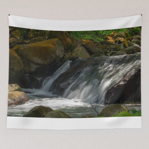 Item preview, A Waterfall in the Mountains designed and sold by likbatonboot.