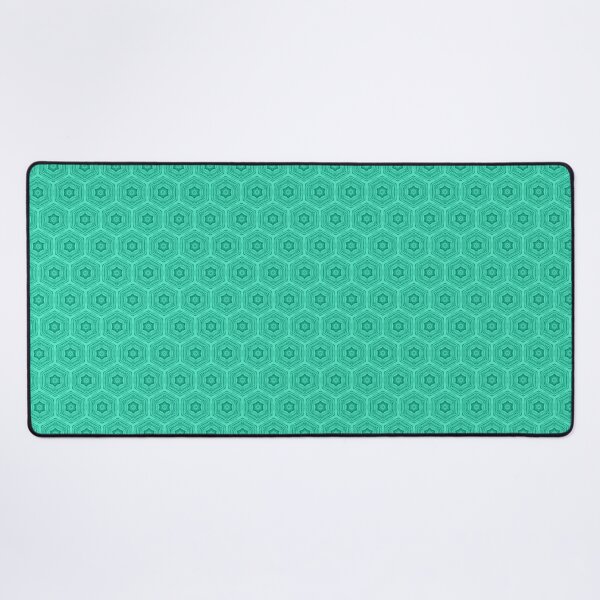 Item preview, Emerald on Emerald Hexagons designed and sold by Bright76.