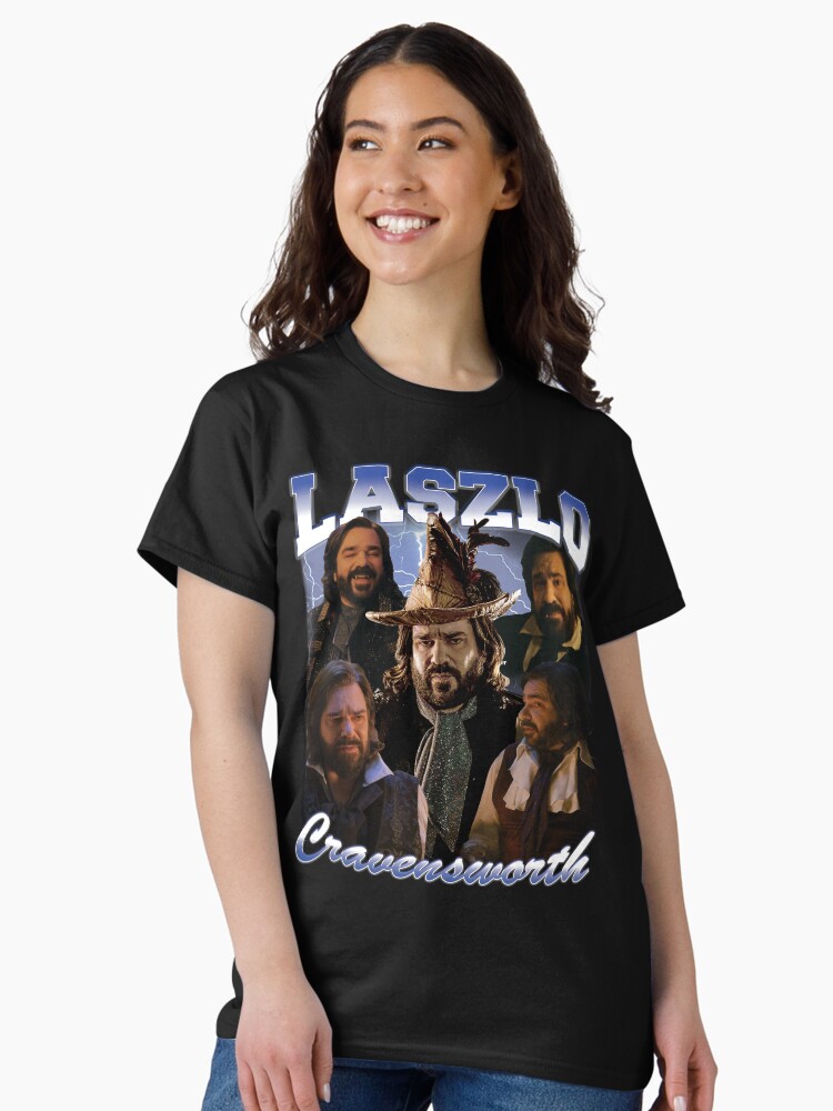 Thumbnail 2 of 7, Classic T-Shirt, Laszlo Cravensworth 90's Design designed and sold by muschimuschi.