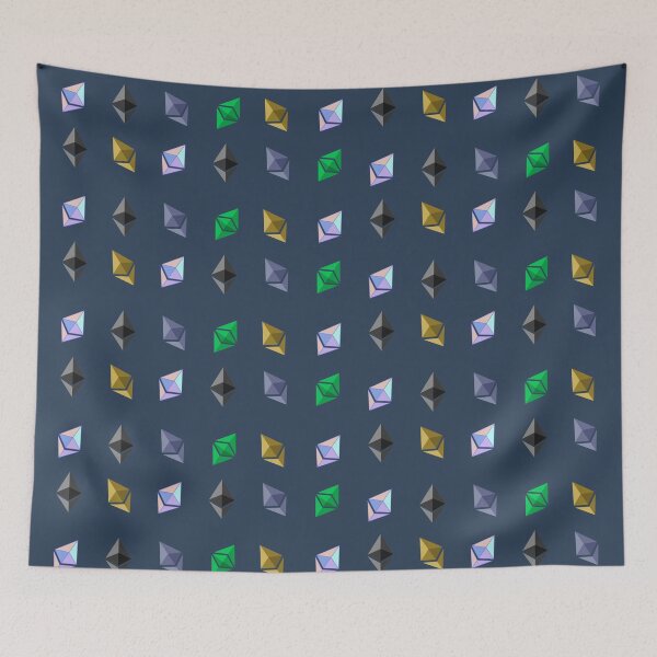 Item preview, Ethereum Tokens Collage Pattern 1 designed and sold by Mindi Maxine.
