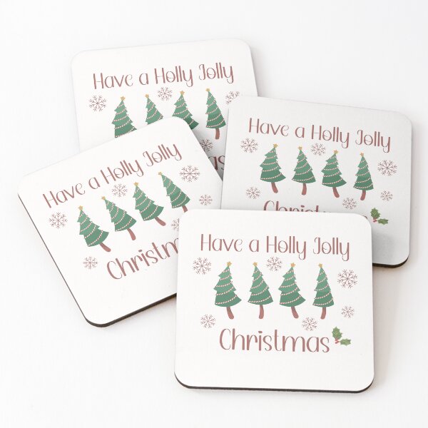 Item preview, Have a Holly Jolly Christmas  designed and sold by HappyLifeCreate.