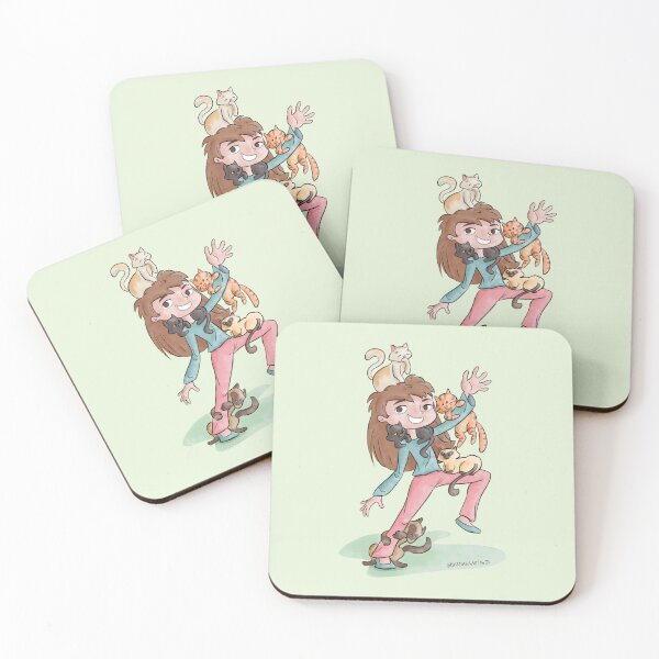 Item preview, Happy Cat Lady Green designed and sold by bbandcats.