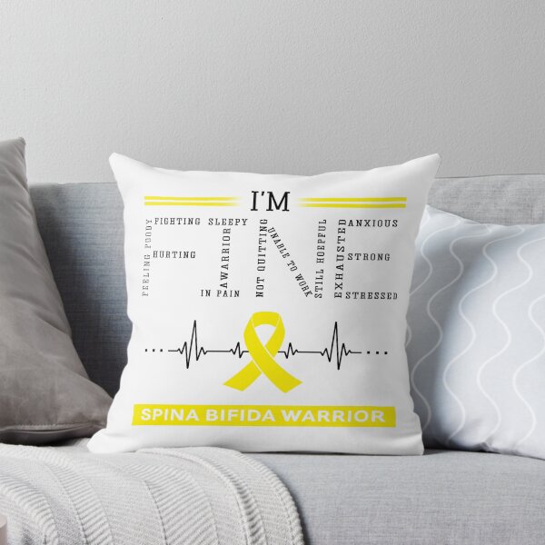 Item preview, I'm Fine Spina Bifida Warrior Support Spina Bifida Awareness Gifts designed and sold by rechardtee.
