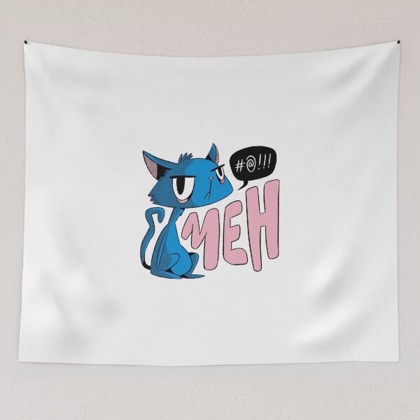Item preview, Meh! - Cat designed and sold by bennetthuskers.
