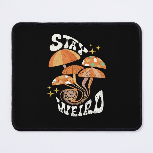 Item preview, Retro vintage 60s 70s boho Stay weird  designed and sold by DesignsbyMona.