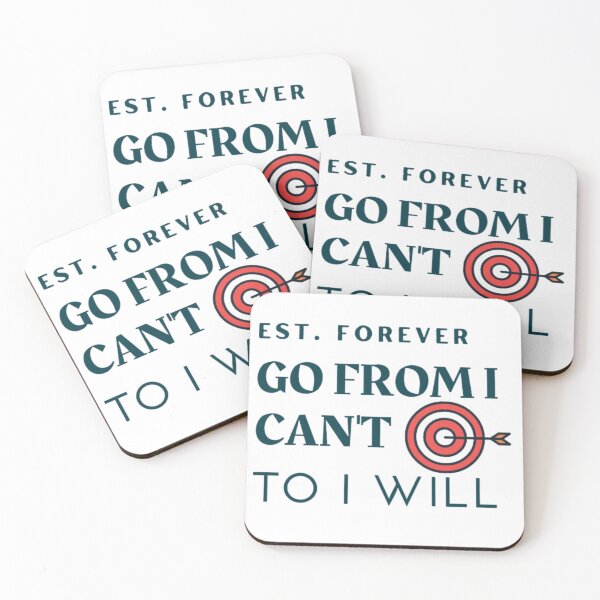 Item preview, GO FROM I CAN'T TO I WILL designed and sold by amalgamateyou.